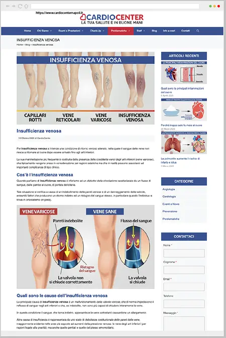 dettaglio problematica cardiocenter